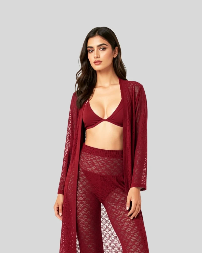 Ruby Lace Luxe Set
