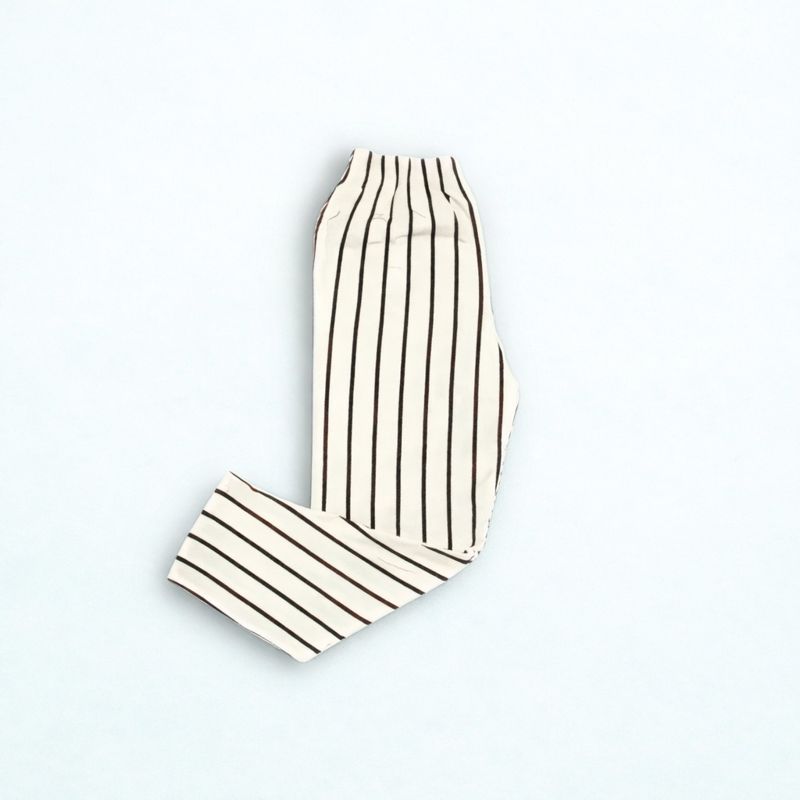 Cream Lining Soft Cotton Pajama For Women