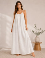 Cloud Comfort Sleeveless Maxi Night Dress