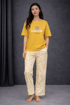 Dream Bear Printed Night Suit