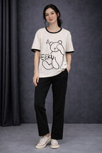 Bear Print Night Suit