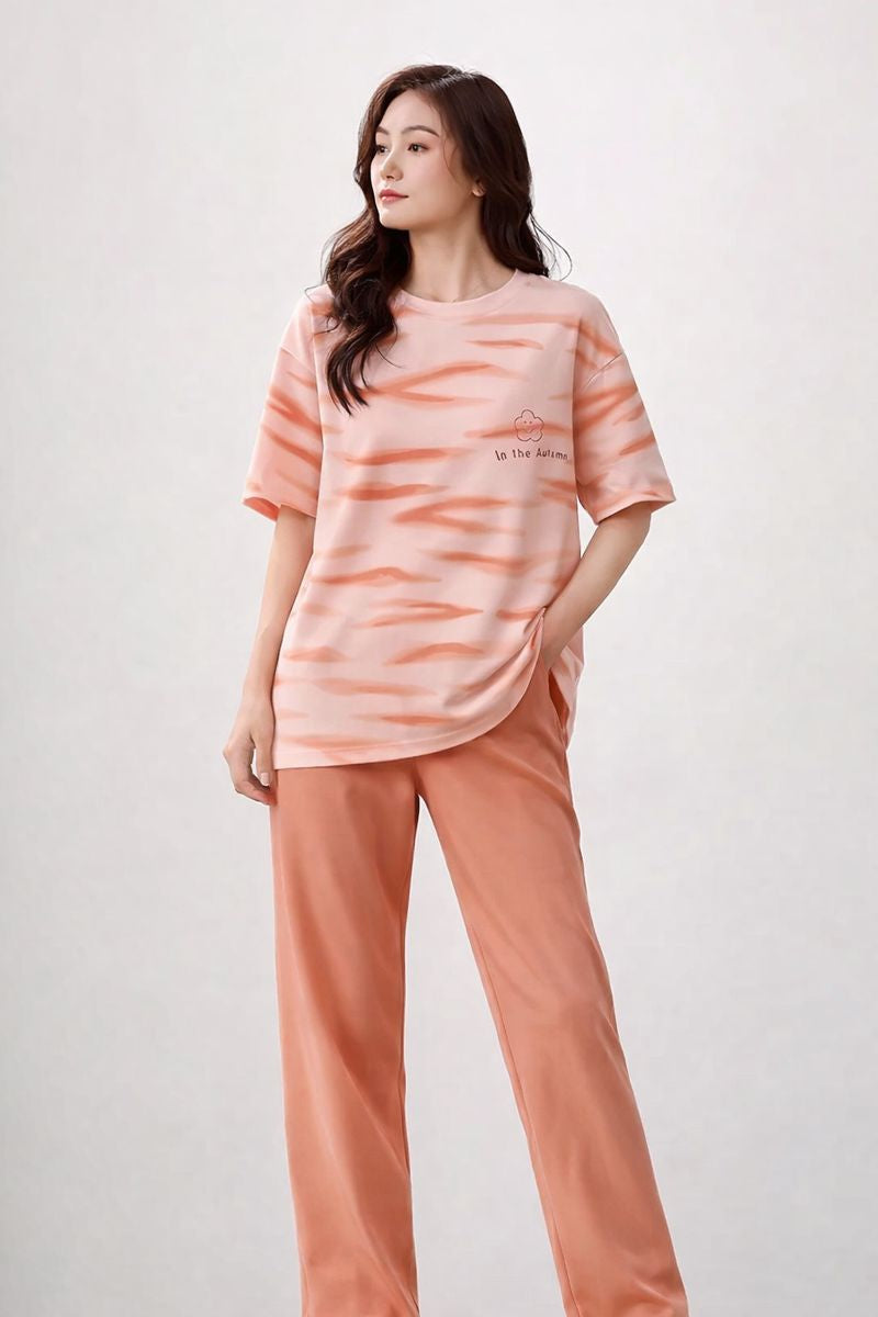 Autumn Printed Night Suit