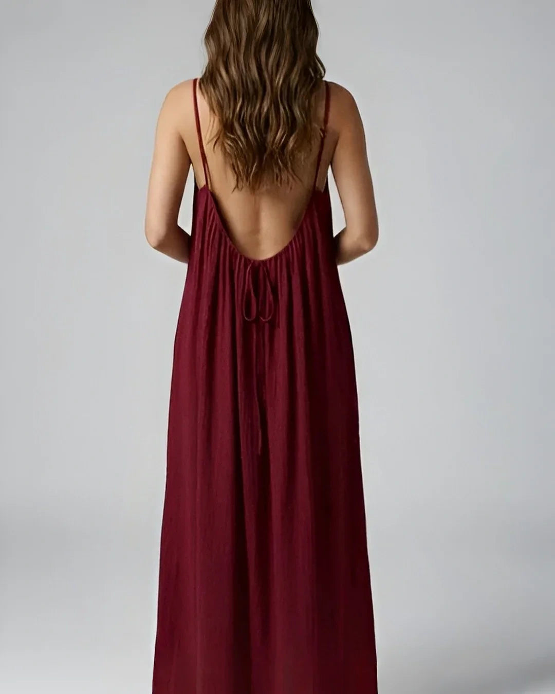 Vintage Merlot Maxi Sleep Dress
