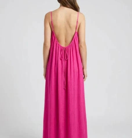 Rose Glow Maxi Night Dress