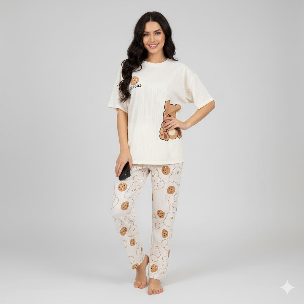 Soft Cotton PJ Night Suit