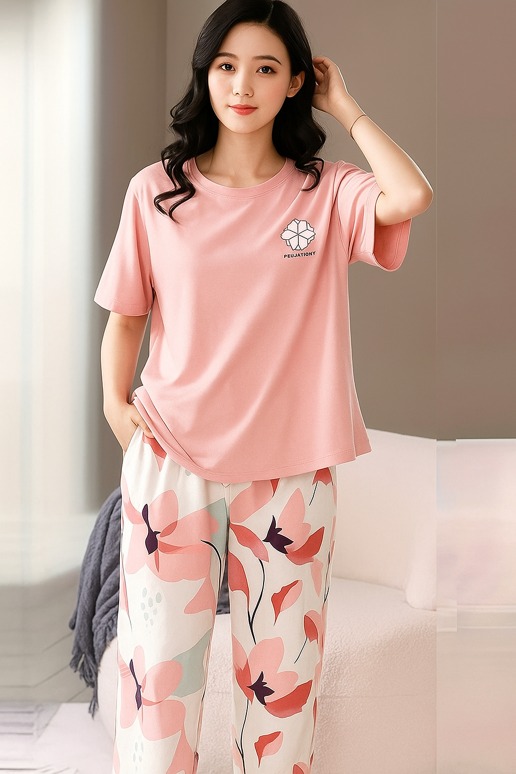 Soft Cotton PJ Night Suit