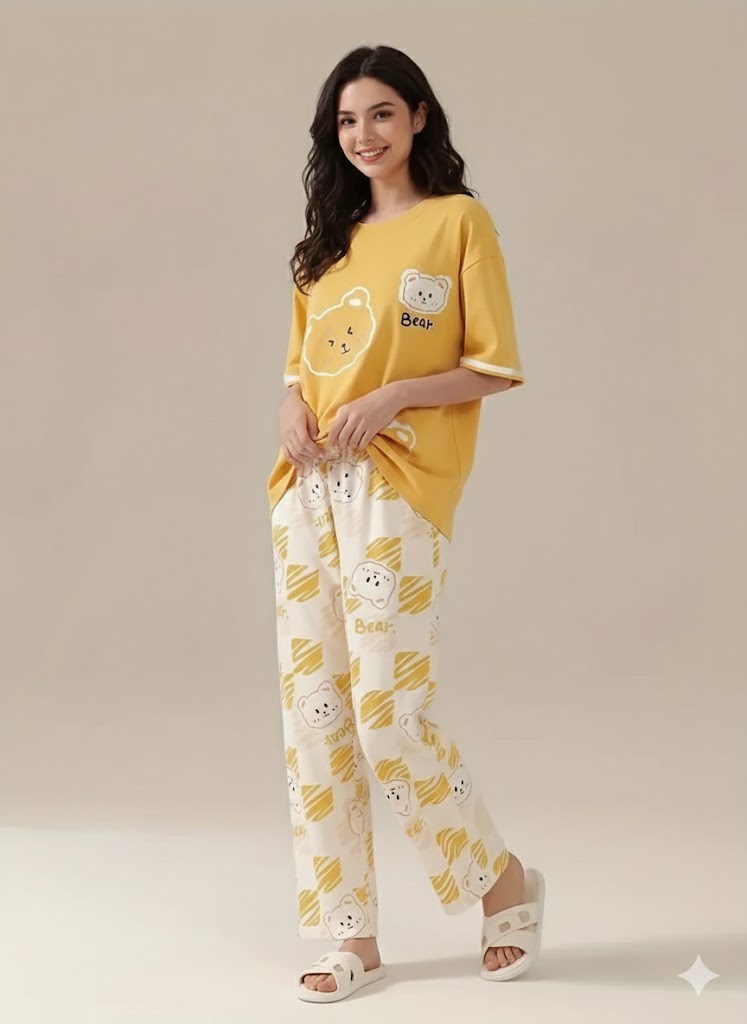 Soft Cotton PJ Night Suit