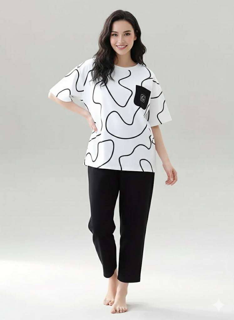 Soft Cotton PJ Night Suit