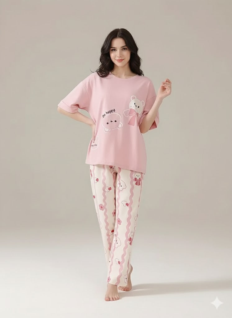 Soft Cotton PJ Night Suit