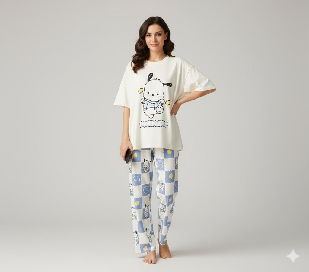 Soft Cotton PJ Night Suit