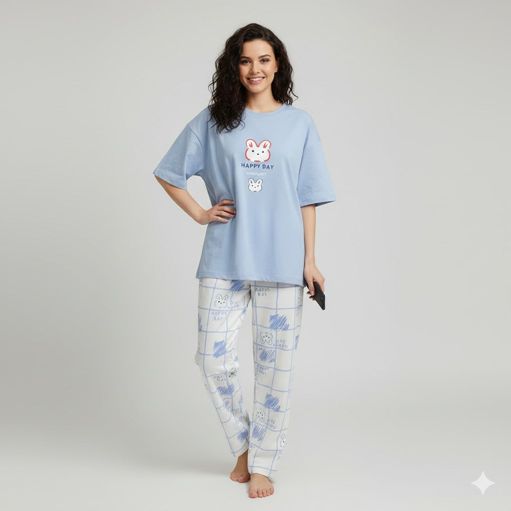 Soft Cotton PJ Night Suit