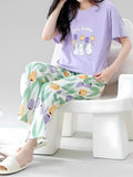 Cute Bunny Printed Night Suit