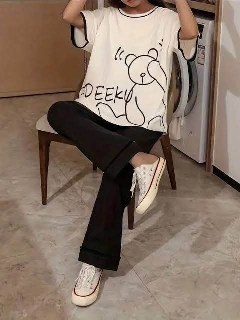 Bear Print Night Suit